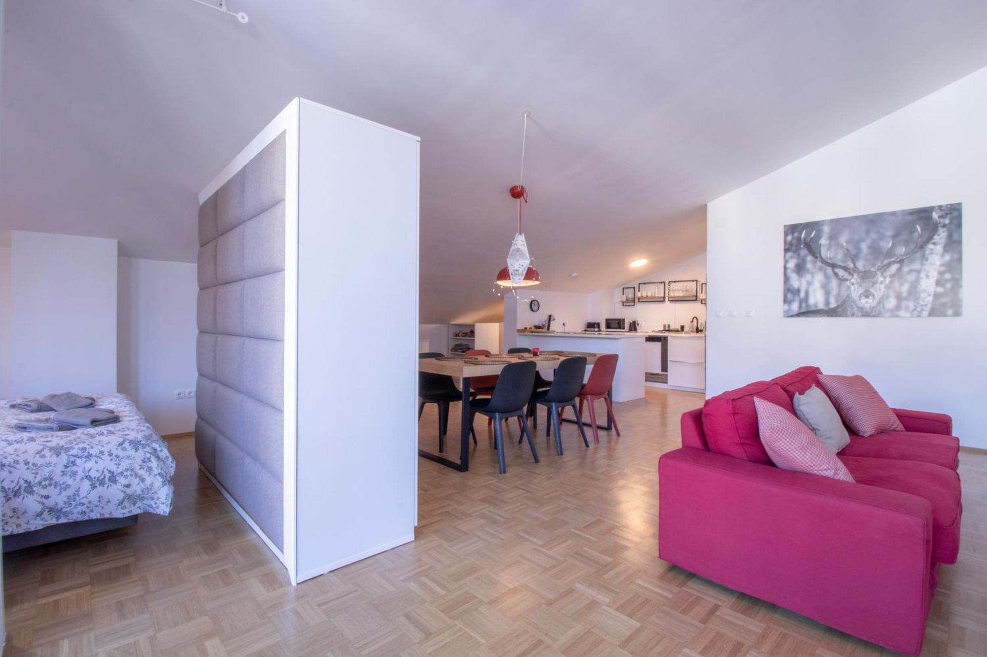 Bright Loft Near Bohinj Lake Bagian luar foto